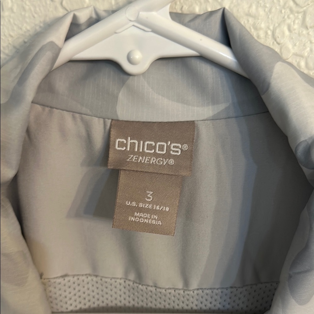 Chico's Gray Camo Jacket - image 2